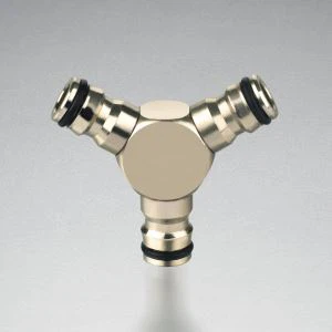 Gas Y Tip Brass Quick Connector